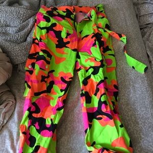 shein camo pants